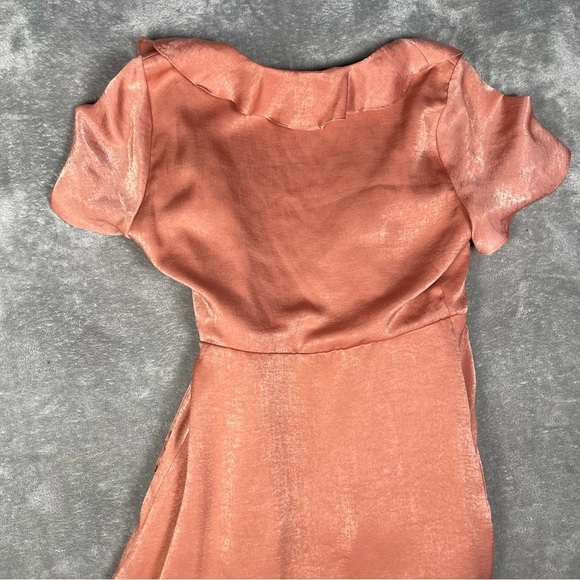 Show Me Your Mumu Dress Womens Medium Winne Satin Feminine Coquette Party Club - Picture 6 of 10